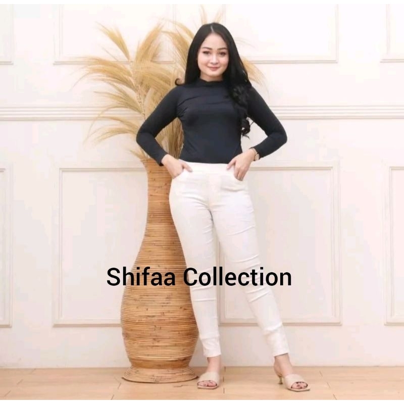 Celana Legging Panjang Dewasa / Legging Murah / Legging Jumbo / Celana Panjang / Celana Kerja / Wanita Baggy /Celana Jeans Wanita / Celana Jeans Jumbo Wanita / Celana Legging Bahan Twill Combad Diamonds Stread Standar Jumbo Super Jumbo