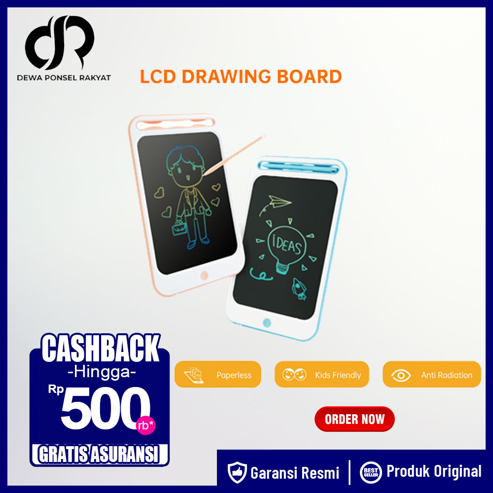 Olike Drawing Board LCD Papan Tulis Digital Mainan Anak