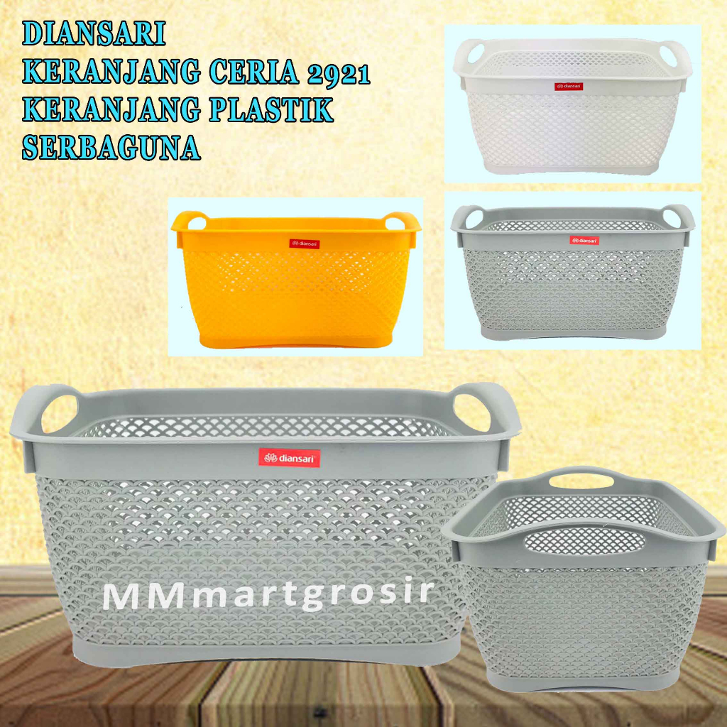 DIANSARI/ Keranjang Ceria 2921/ Keranjang Plastik Serbaguna