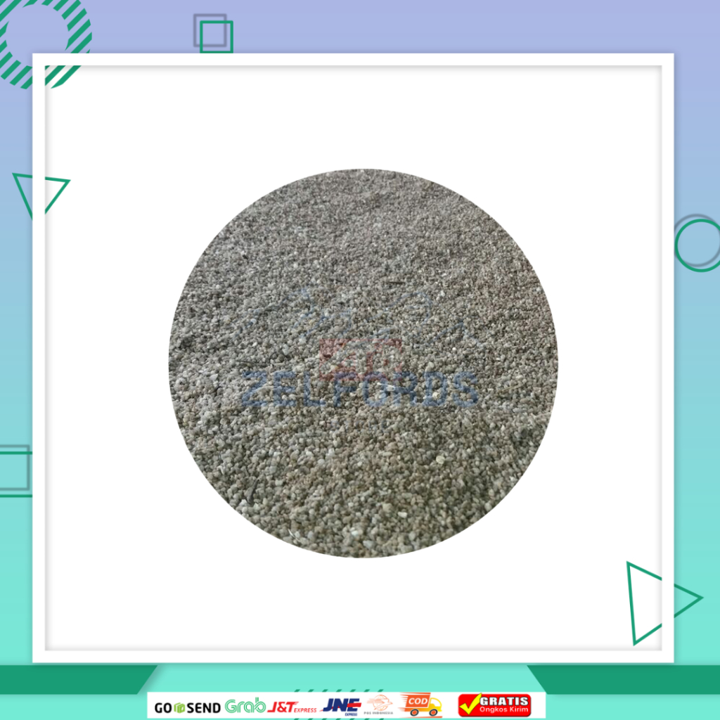 Pasir Silika Abu-Abu / 1 kg