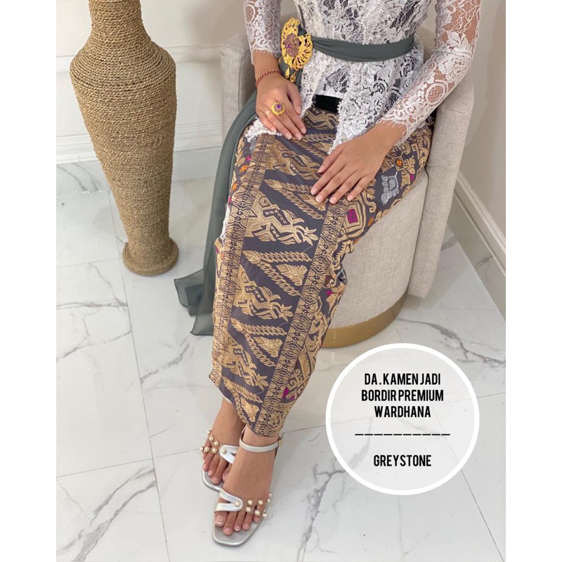 YUKAKEBAYA || kamen jadi bordir premium WARDHANA