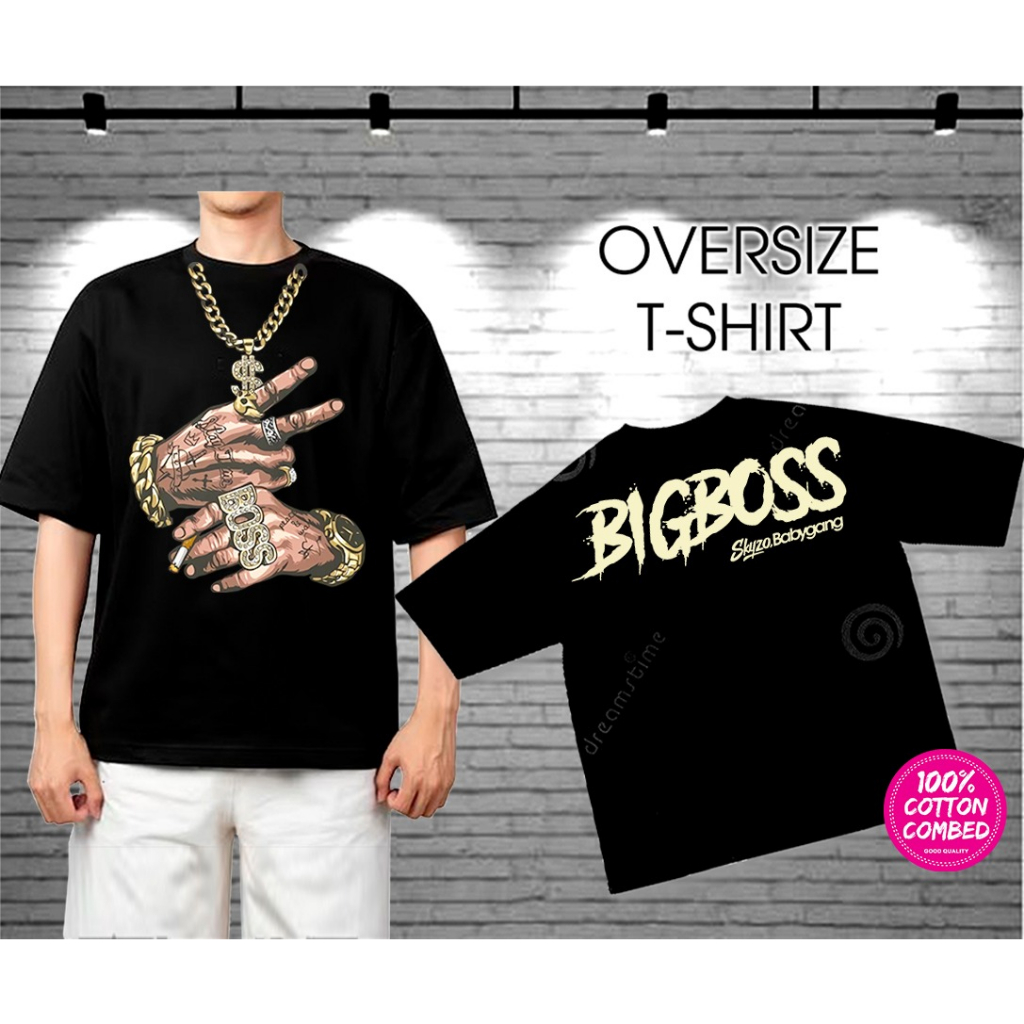 Kaos murah Kaos distro murah baju  distro pria t-shirt murah combed30s SZ OS big boss