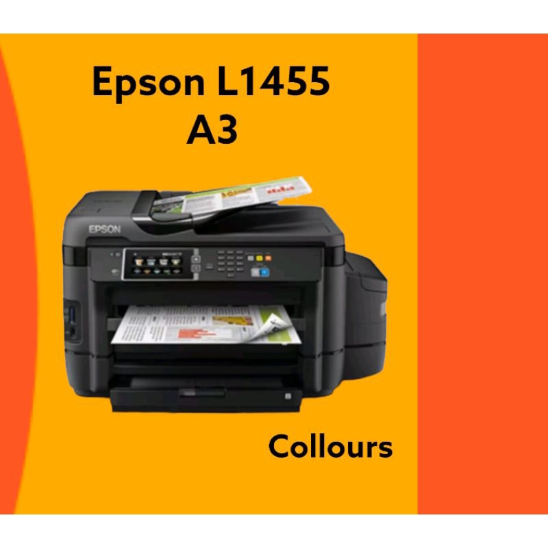 Printer Epson A3 L1455 Multifungsi Print Scan Copy