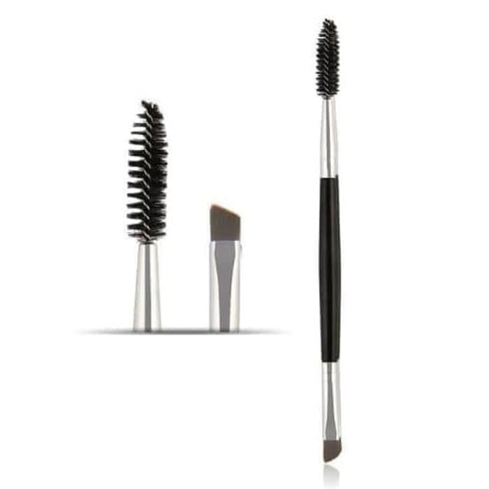 ✿ELYSABETHME✿  Kuas 2in1 alis dan eyebrow brush make up untuk merapihkan bulu mata