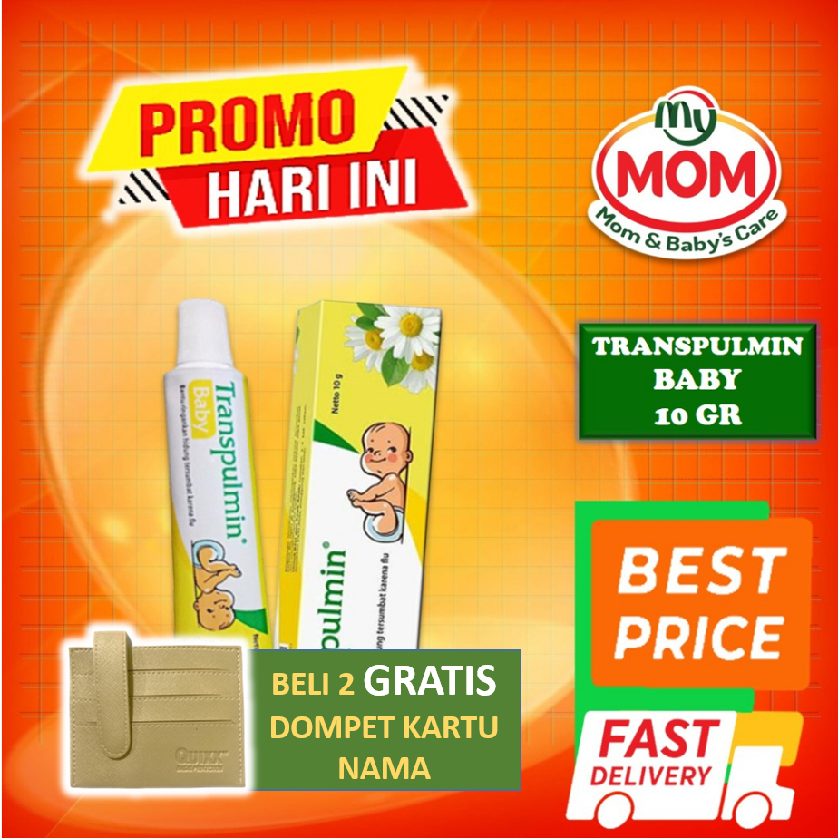 [BPOM] Transpulmin BABY 10gr / Transpulmin Kids 20gr / Balsam Bayi / Balsem Anak Bayi Hidung Tersumbat / MYMOM