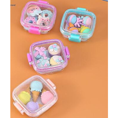 

Michiro Penghapus Super Lucu Bentuk Dessert Cake Ice Cream Candy Cute Unik / Penghapus Set / Penghapus Kawaii / Penghapus Gemas - Lunchbox Cute Eraser (Candy)