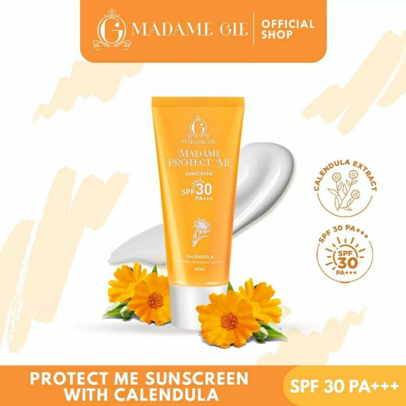 Sunscreen Madame Gie Mdame Protect Me SPF30 PA+++ With Calendula Extract 60ml