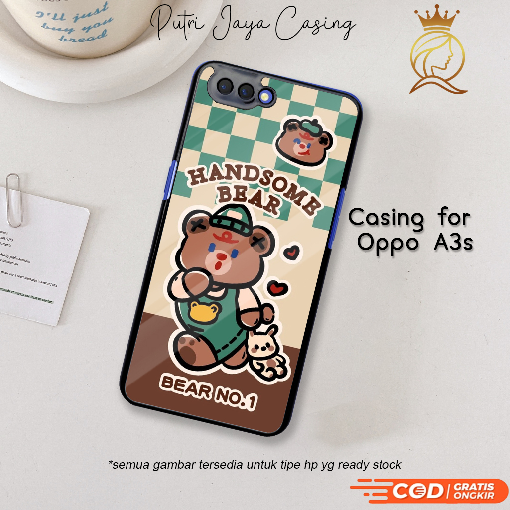 Case Hp Oppo A3s Oppo A3s Casing Oppo A3s Motif ANIMEBEAR 04 Casing Terbaru Case Karakter Lucu Keren
