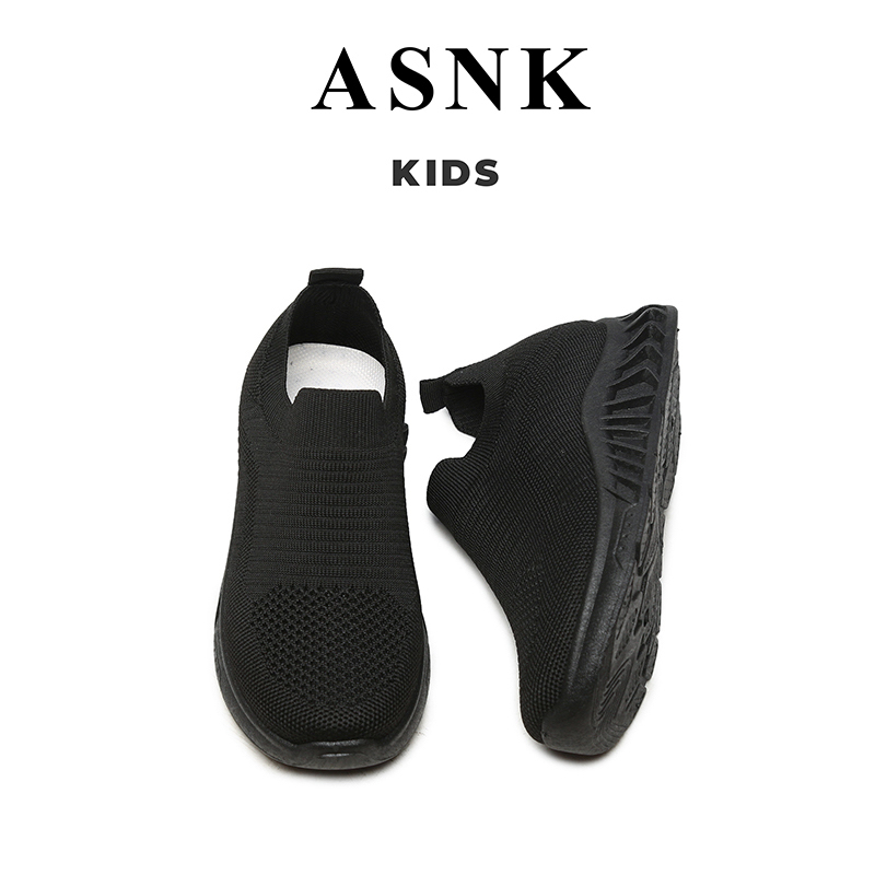 [GROSIR][COD] SEVEN_DAY SEPATU SLIP ON RAJUT UNTUK ANAK-ANAK USIA 3-15  WM2315