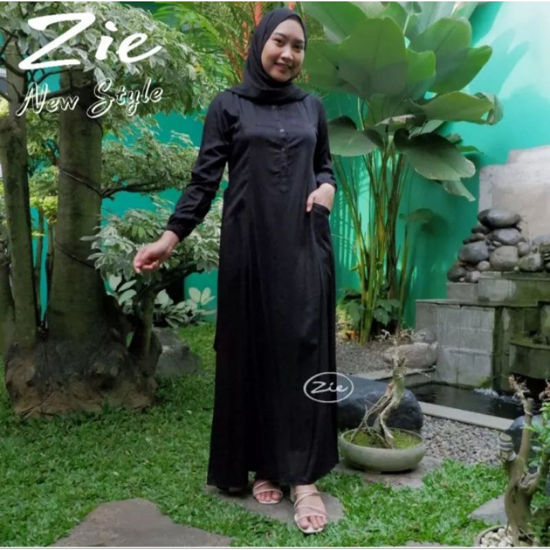 PROMO GAMIS RAYON POLOS RAYON TWILL PREMIUM ZIE DRESS
