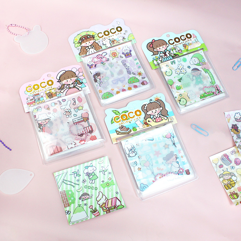 

COCO HOLIDAY LIFE GUKA STICKERS DIY KEYCHAIN MAKING KIT