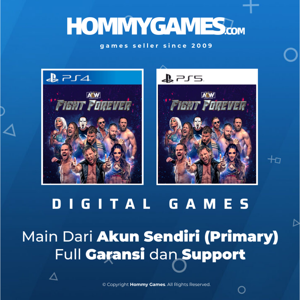AEW Fight Forever PS4 &amp; PS5 Digital Games