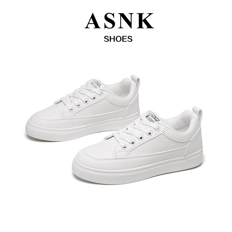 [GROSIR][COD] SEVEN_DAY SEPATU SNEAKERS PUTIH WANITA KOREA IMPORT CASUAL SHOES KREM H-616