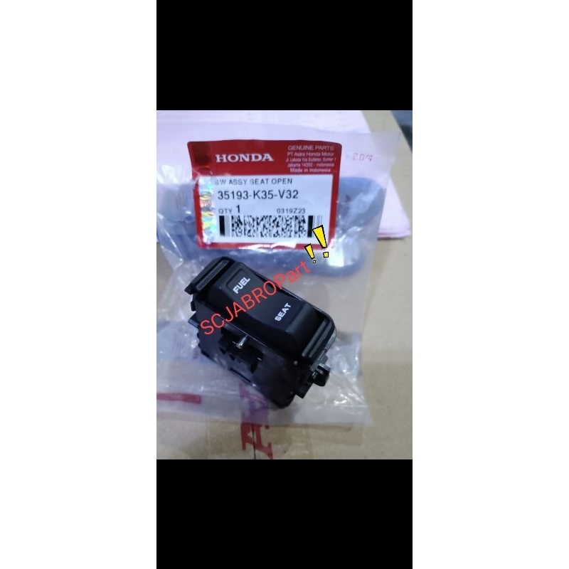 SWTCH ASSY SEAT OPENER HONDA PCX 150 ADV 150.35193 K35 v32...ORI AHM