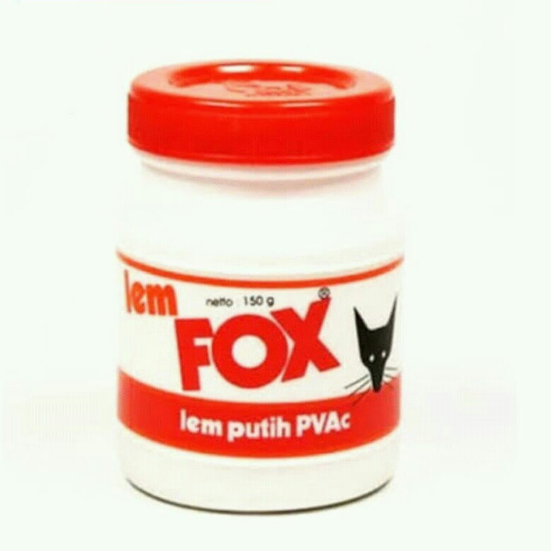 

Lem Kayu | Lem Kertas | Lem Fox Putih Serbaguna PVAC 150 gr