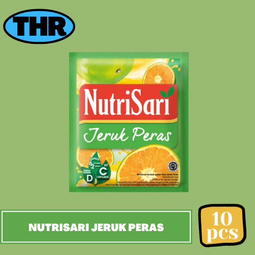 

Nutrisari Jeruk Peras 1 Renceng isi10pcs