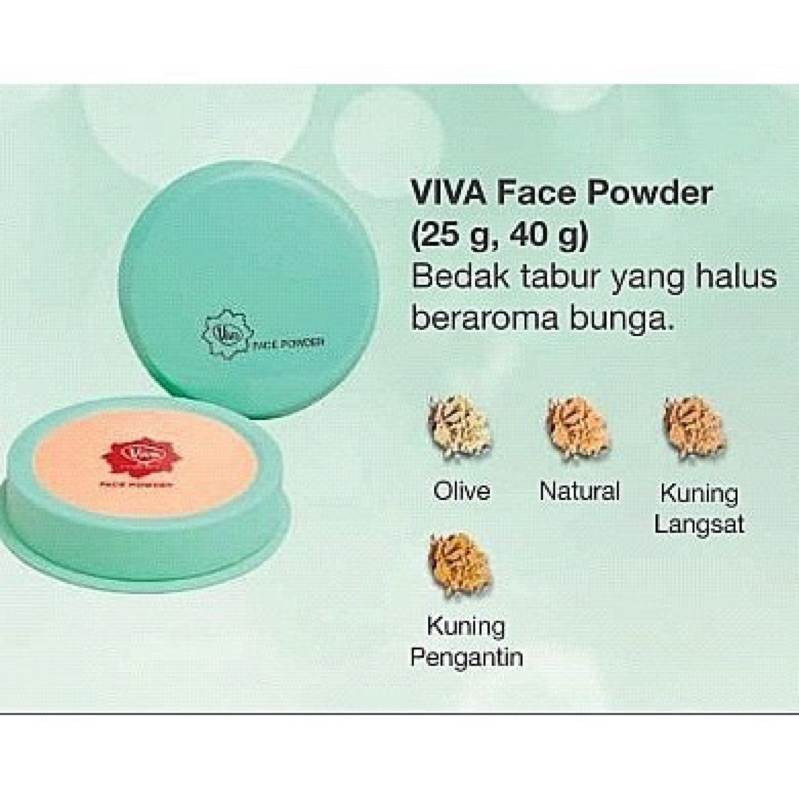 Viva Bedak Doos Mini Tabur 25gr