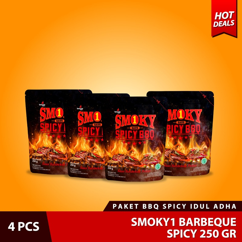 

Paket Spesial Idul Adha [SMOKY1 SPICY BBQ @250 gram 4 pc]