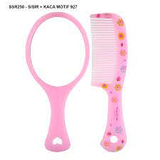 `ღ´ PHINKL `ღ´  Sisir Set Cermin / Sisir + Cermin Gagang / Cermin Rias / Sisir Fancy