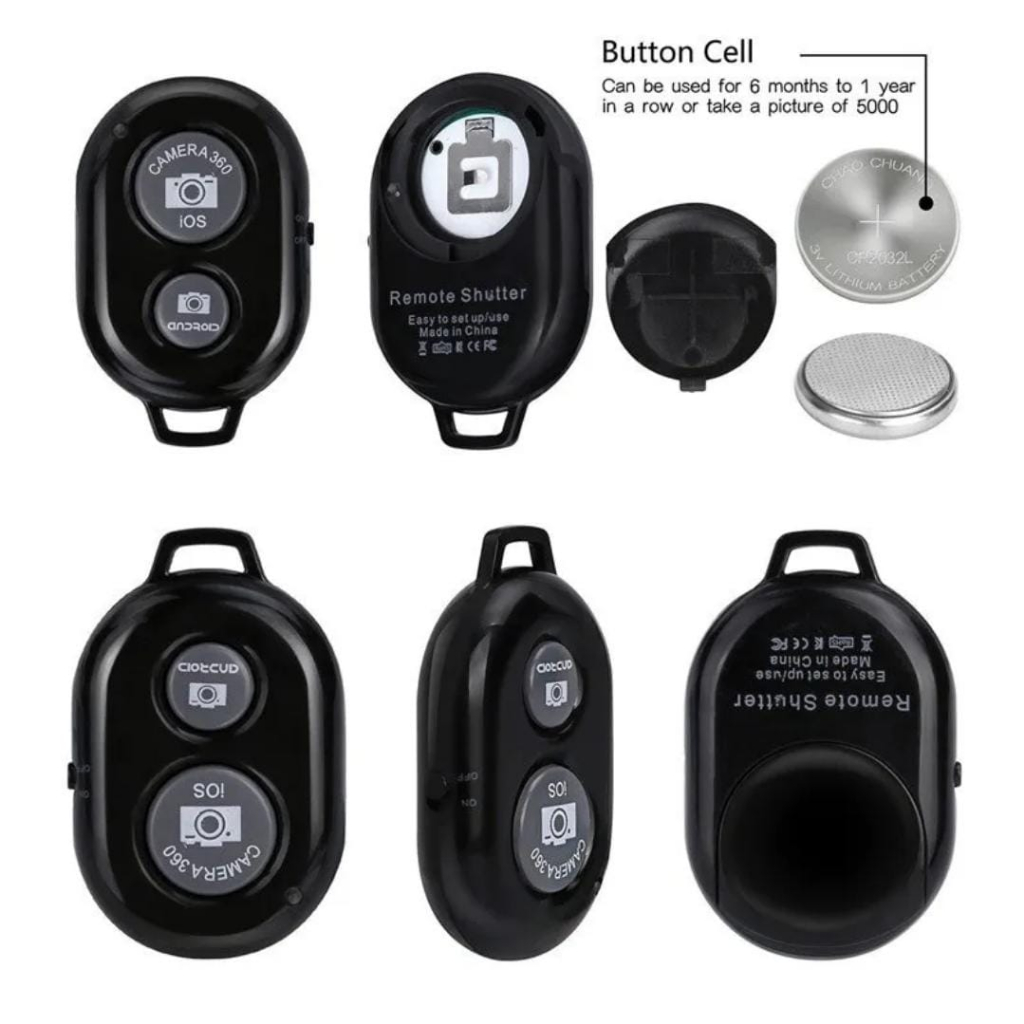 Bluetooth Shutter Remote Camera Tomsis Tombol kamera Wireless