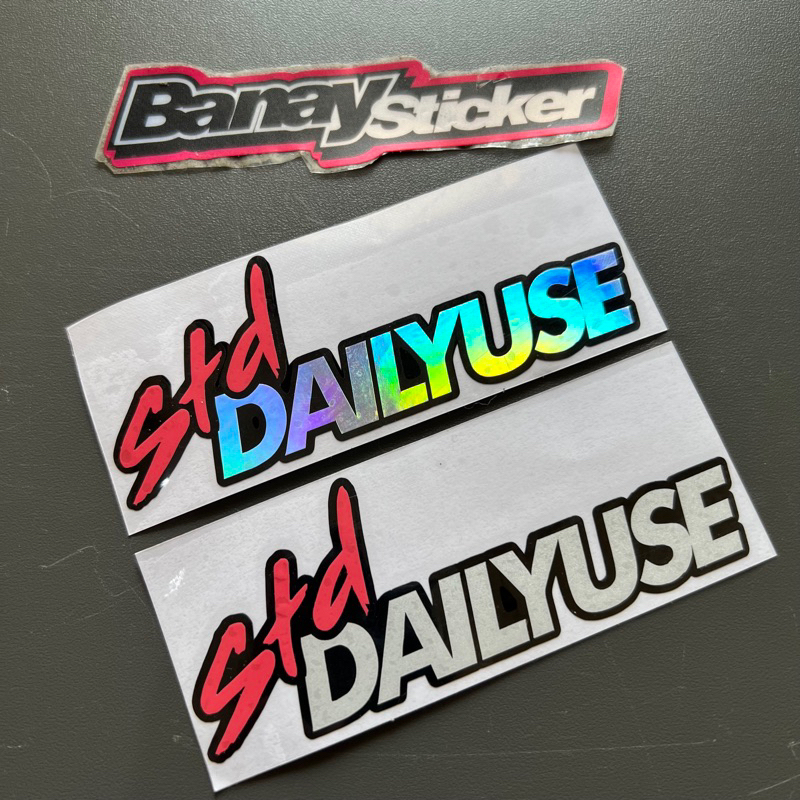 Stiker Sticker STD DAILYUSE cutting