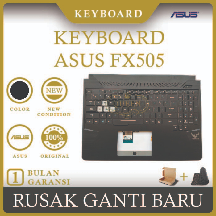 KEYBOARD FRAME LAPTOP ASUS FX505 FX505GE ORIGINAL