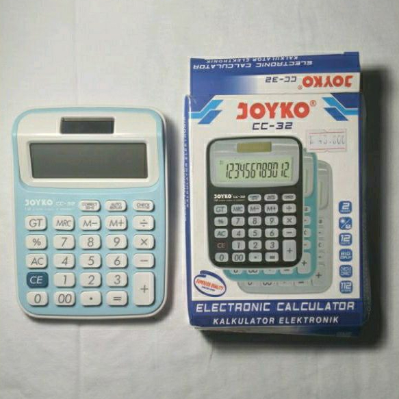

Kalkulator Joyko CC-32 Baru 12 digit Check Correct Calculator CC 32 CC32