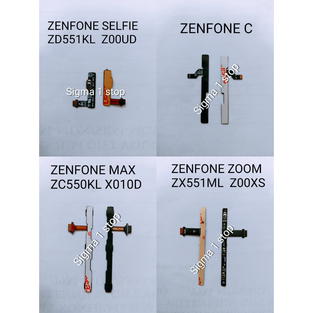 FLEXIBLE ON OFF ZENFONE SELFIE ZD551KL Z00UD ZENFONE C ZENFONE MAX ZC550KL X010D ZENFONE ZOOM ZX551M