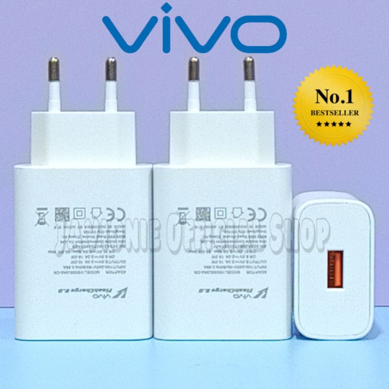 Charger Casan Cas VIVO V19 V17 PRO 18W Original Fast Charging TYPE C