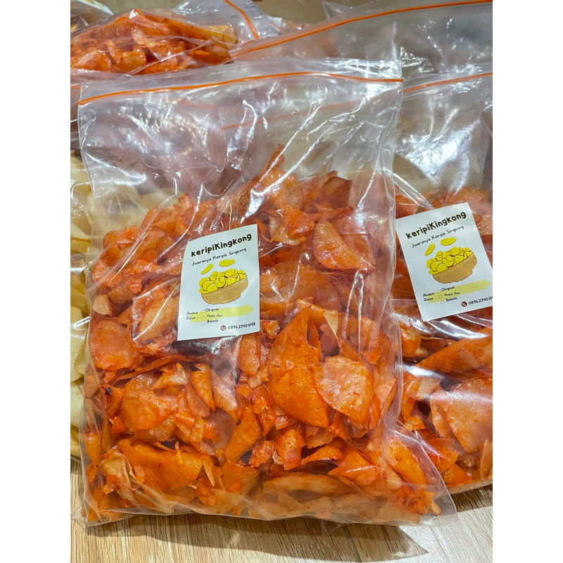

Keripik Singkong Balado / Keripik Singkong Asli / Keripik Singkong Original