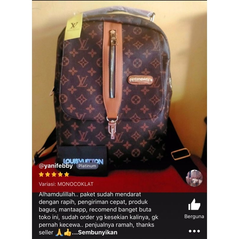 Tas Ransel Wanita 3in1 Res Tengah Tas Batam import Murah