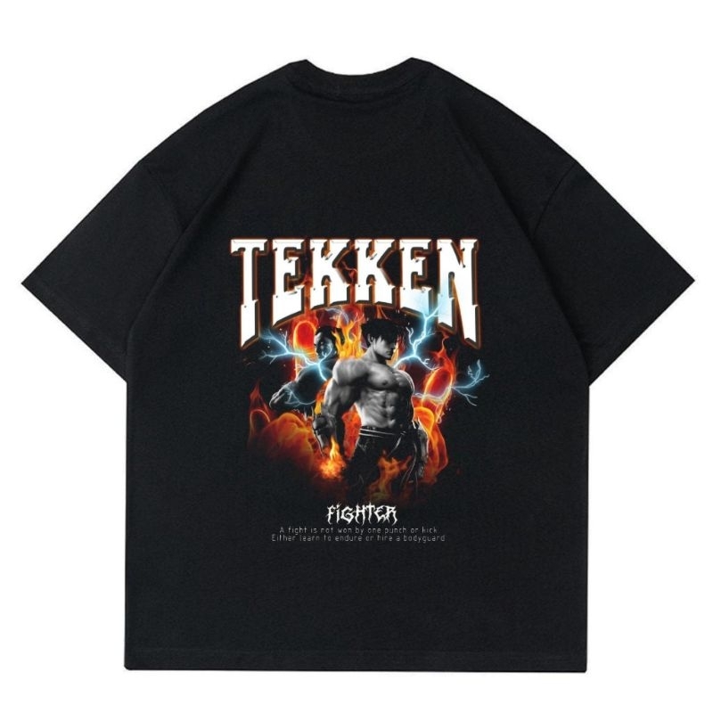 TSHIRT GAME TEKKEN | KAOS GAME TEKKEN - UNISEX