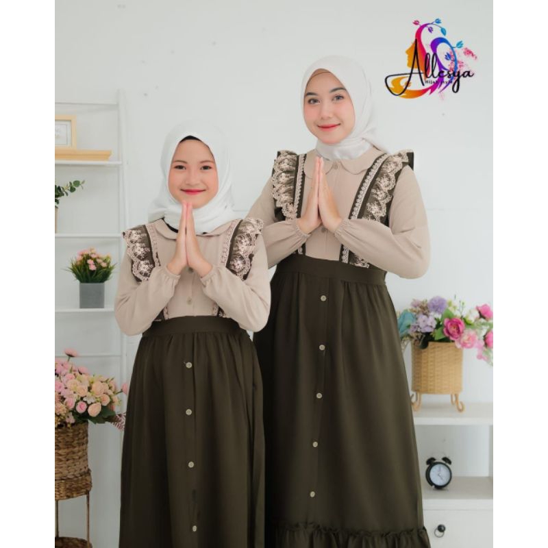 LIRRA DRESS By ALLESYA GAMIS KEKINIAN TERBARU LIRRA/COD/GAMIS REMAJA/GAMIS KONDANGAN/GAMIS TERLARIS