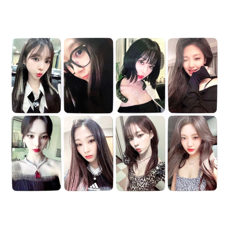 Aespa MY WORLD Official Photocard Benefit KPOPMERCH SHOPEE pob