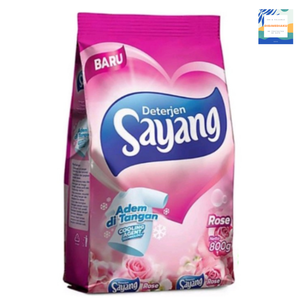 SAYANG DETERGEN SAYANG 800 gr DETERJEN SAYANG 800 gr DETERGEN BUBUK DETERJEN BUBUK 800 gr