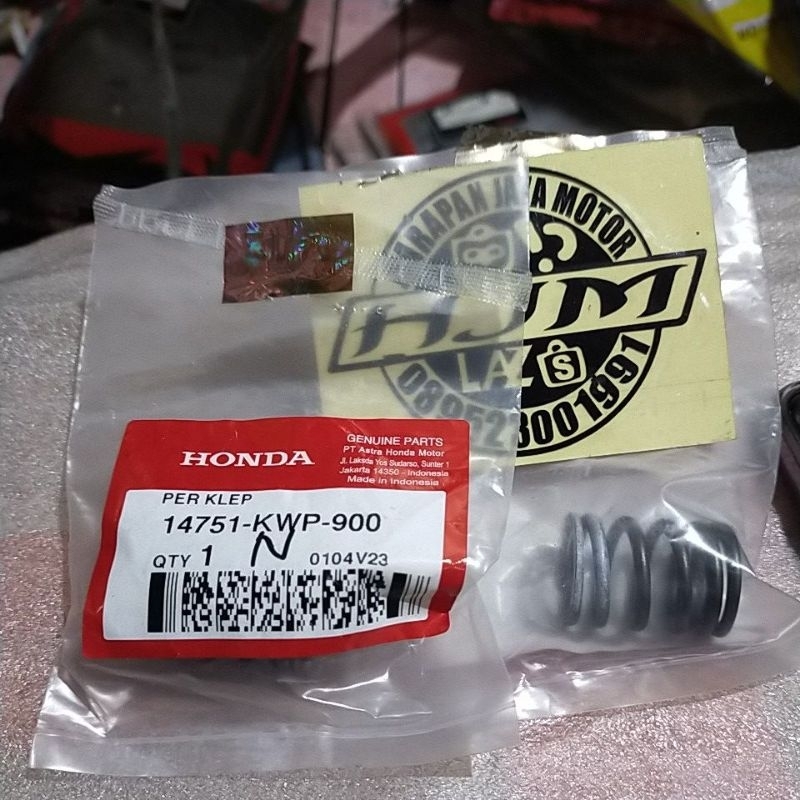 SPRING VALVE PER KLEP HINDA BEAT F1 BEAT POP ESP SPACY SCOOPY F1 K25 K16 K93 14751 KWP 900 ORIGINAL