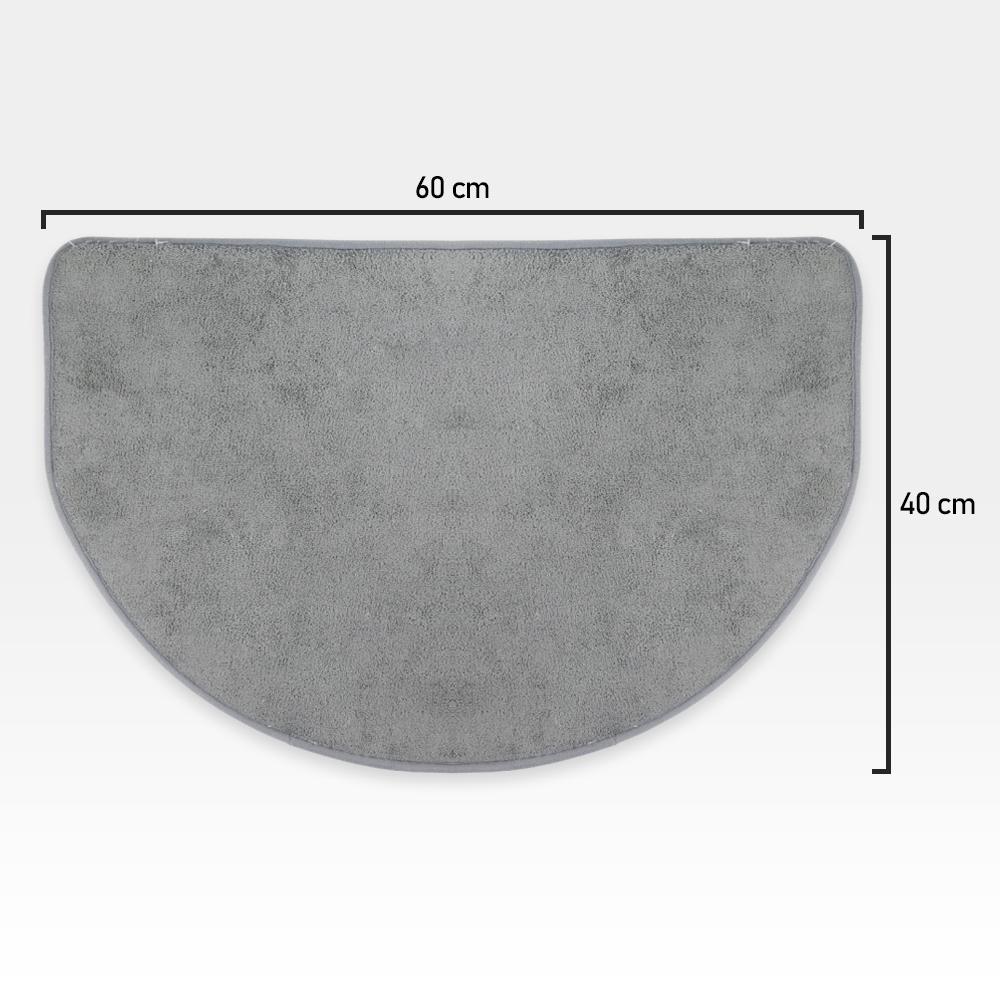 Keset Kamar Mandi Non-Slip Super Absorbent Quick Dry 60x40cm - JS-64 - Gray