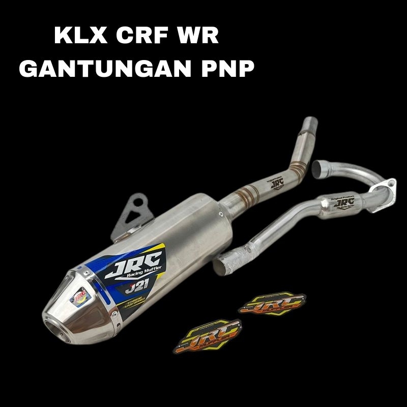 Knalpot Racing KLX CRF WR Gantungan PNP JRC Original