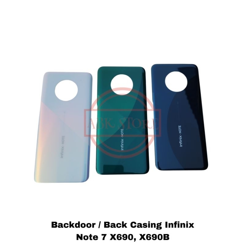 TUTUP BELAKANG BACKDOOR BACKCOVER BACK CASING INFINIX NOTE 7 X690 / X690B COVER BATERAI