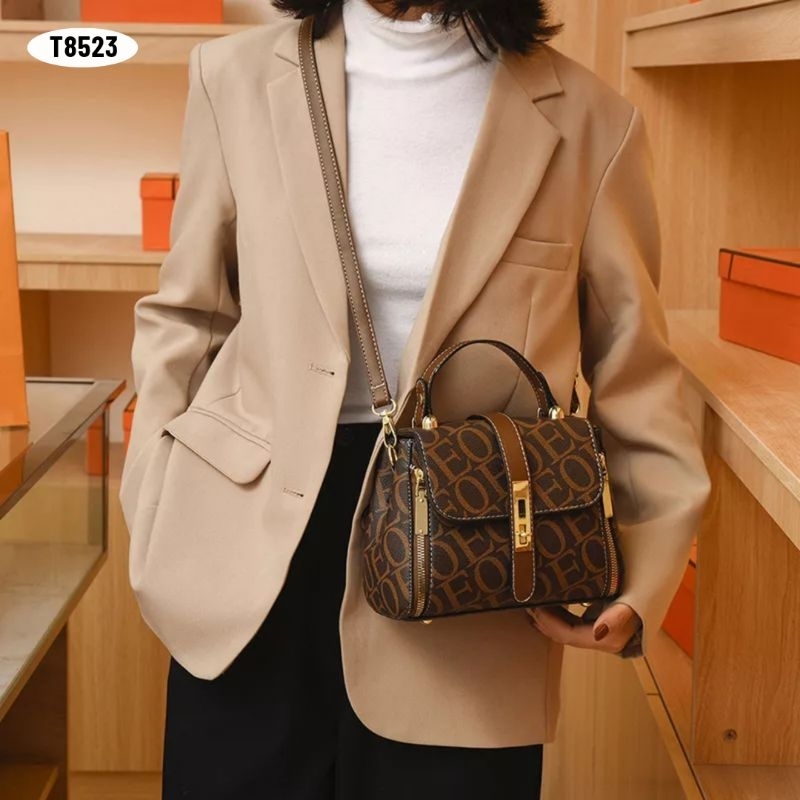 [IMPORT] T8523 - TAS SELEMPANG WANITA FASHION IMPORT - 76BAGSTORE