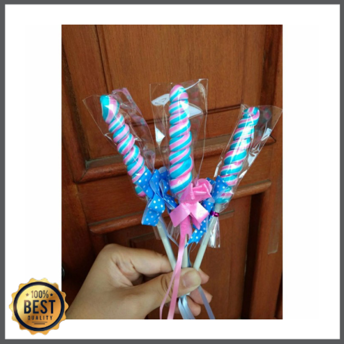 

Permen Lolipop Spiral 4cm - 4cm 1 pcs Terbatas