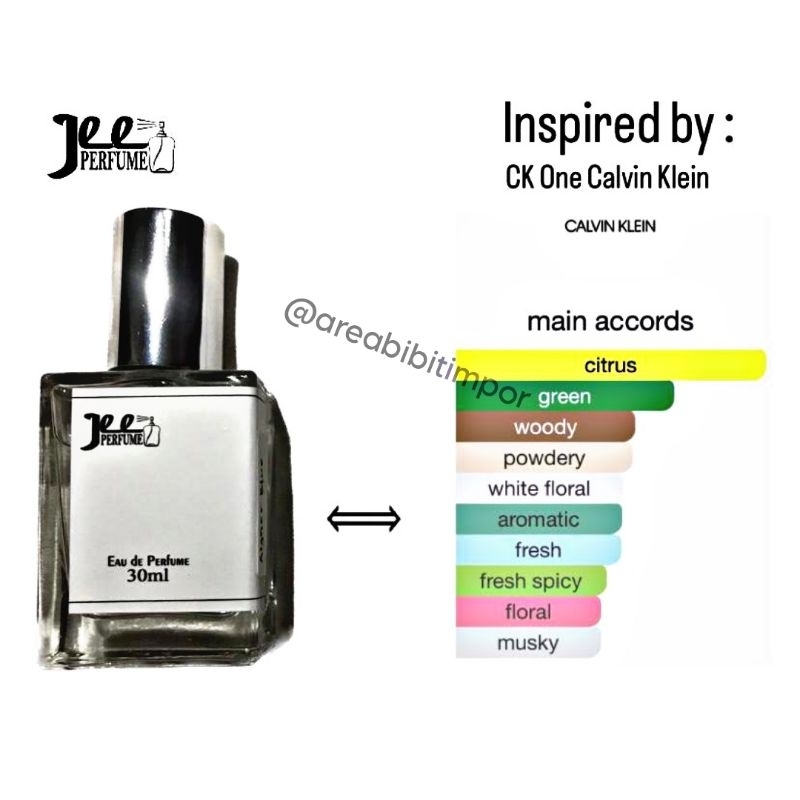 Jee Parfum Best Seller one searah dengan CK one