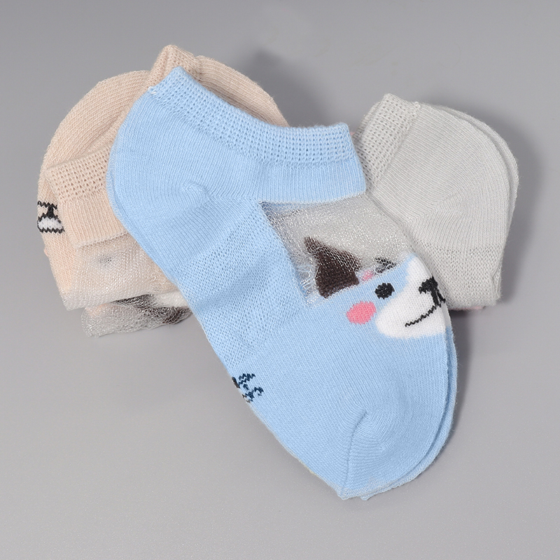 Kaos Kaki Anak Bayi Karakter Boneka Lucu Kaus Kaki Kartun Fashion / Baby Socks Murah Transparan B 130/160/163