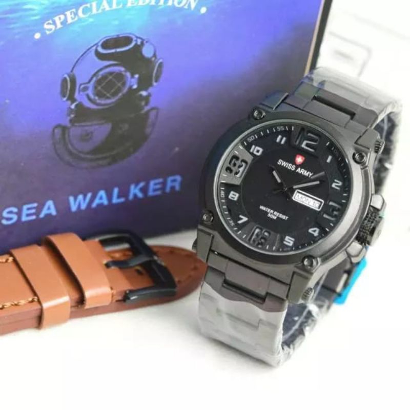 Jam tangan fashion pria Swiss