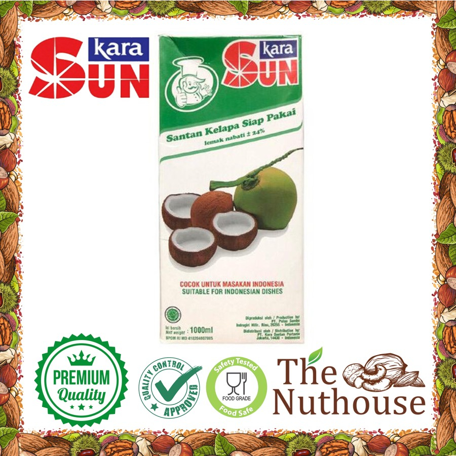 

1L SUN KARA Santan Kelapa siap pakai / Coconut Milk 1000mL [Halal]