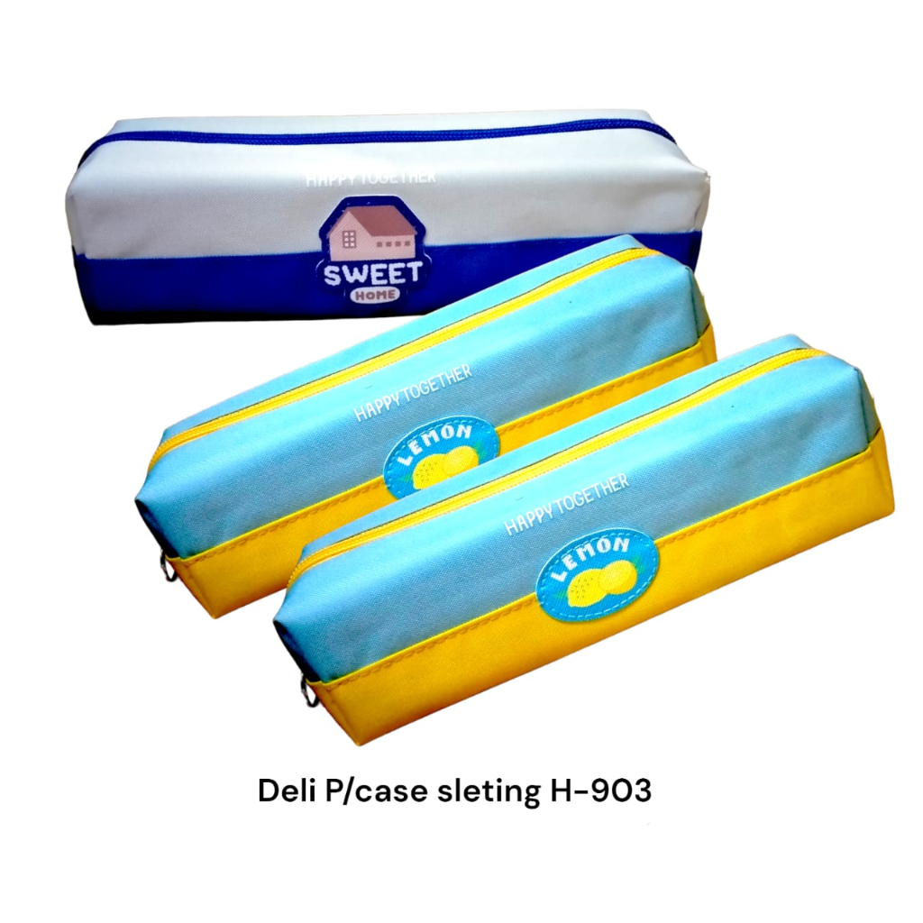 

TEMPAT PENSIL PEN CASE DOMPET SLETING KAIN DELI H-903