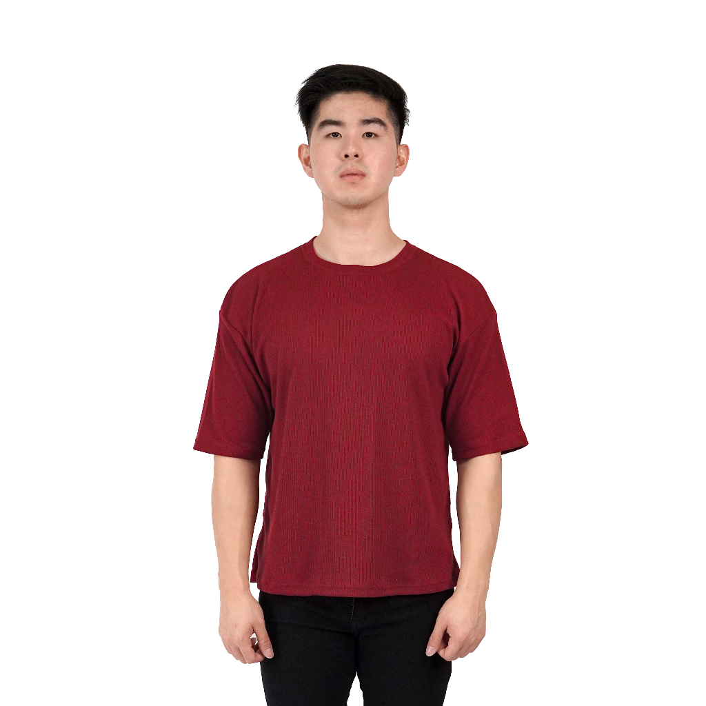 Kaos Oversize Pria Tshirt Cleeve | Oversize Lengan Pendek Shirt Ribsgold