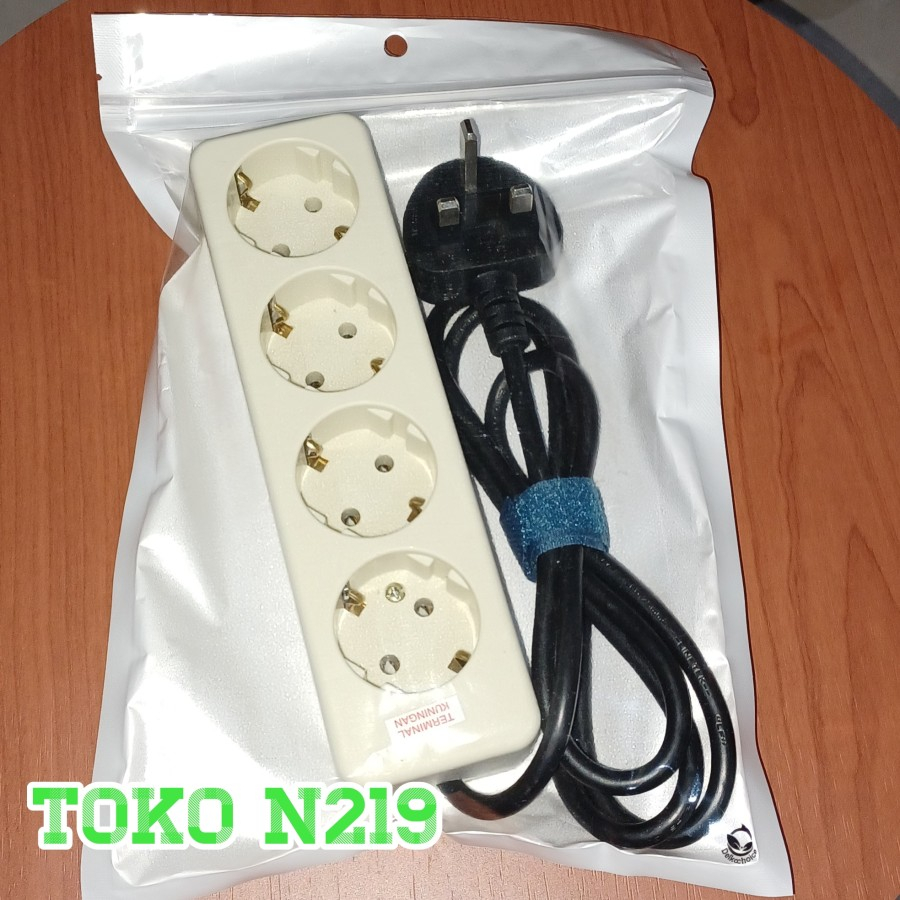 AYABDG Stop kontak UTICON Adaptor kaki 3 Travel Arab Saudi Umroh / Colokan Listrik Arab Saudi Malays