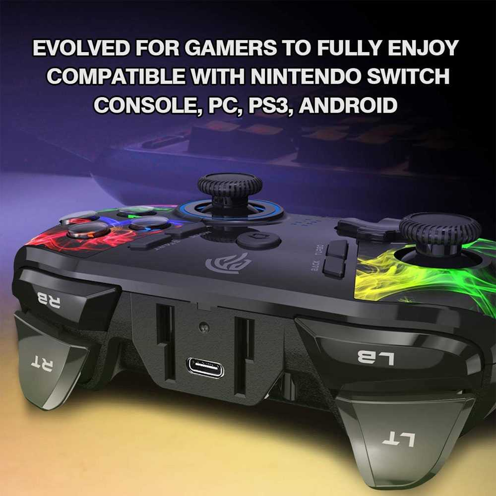 EasySMX Gamepad Wireless Gaming Controller 2.4G Dualshock PC Android