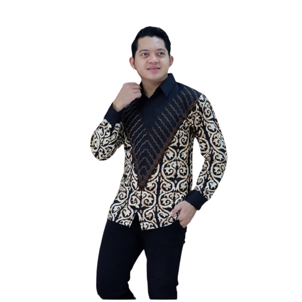 PARANG DURI BATIKSOLOAMANAH KEMEJA BATIK PRIA SOLO LENGAN PANJANG PENDEK LAPIS FURING ATASAN PREMIUM MODERN KATUN HALUS SERAGAM KANTOR KELUARGA PABRIK PRODUSEN KONVEKSI BOKOR LAWASAN TUNIK ANDIN NAKULA NAVY JAYAGUNA PEMELANG LAKSONO MODANG UNGU JAYAKERTA